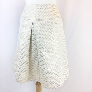 Gymboree Womens Pleated Joyful Gold Metallic Skirt